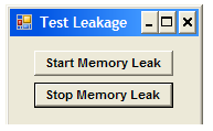 Start Memory Leak